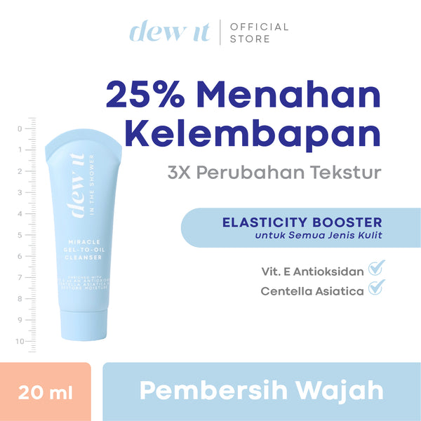 Dew It - Miracle Gel-to-Oil Cleanser (Travel 20 gr)